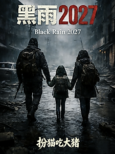 Cover image for the novel called Black Rain 2027