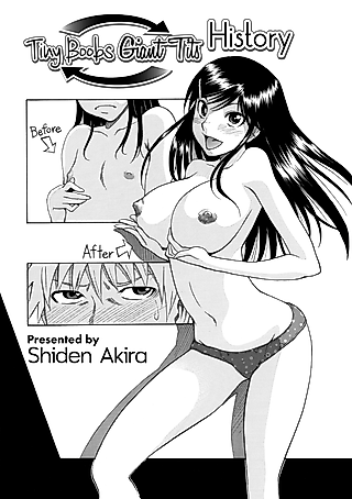 Cover image for the manga called Tiny Boobs Giant Tits History