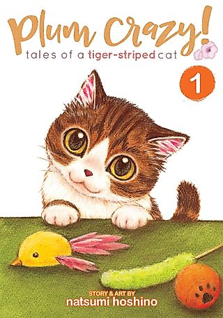 Cover image for the manga called Plum Crazy! Tales of a Tiger-Striped Cat