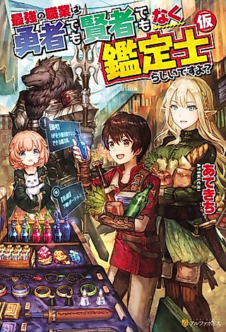 Cover image for the novel called Saikyou no Shokugyou wa Yuusha demo Kenja demo Naku Kanteishi (Kari) Rashii desu yo?