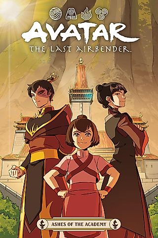 Cover image for the oel called Avatar: The Last Airbender - Ashes of the Academy