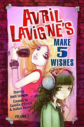 Cover image for the oel called Avril Lavigne's Make 5 Wishes