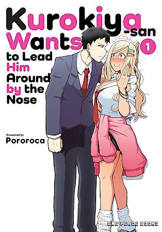 Cover image for the manga called Kurokiya-san Wants to Lead Him Around by the Nose