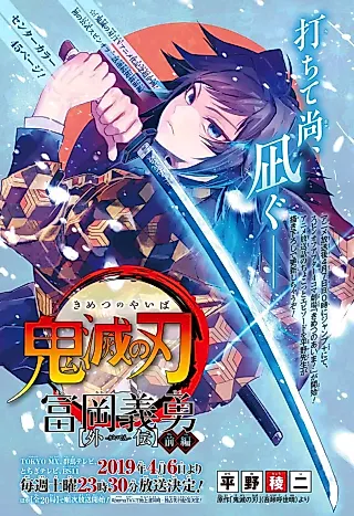 Cover image for the manga called Demon Slayer: Kimetsu no Yaiba - Giyu Tomioka’s Story