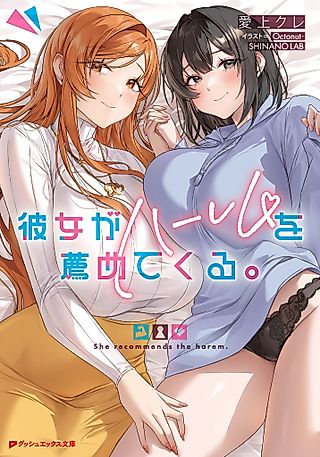 Cover image for the novel called She Recommends the Harem.