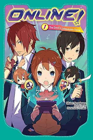 Cover image for the novel called Online! The Unbeatable Game