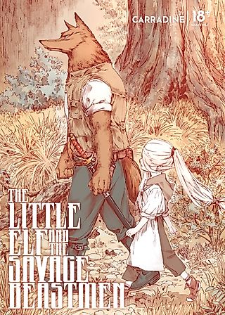 Cover image for the manga called The Little Elf and the Savage Beastmen