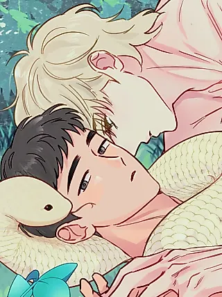 Cover image for the manhwa called The Sacred Serpent's Seduction