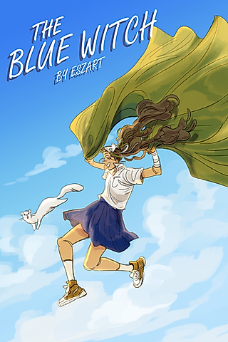 Cover image for the oel called The Blue Witch