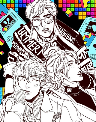 Cover image for the oel called Triple Trouble Throuple