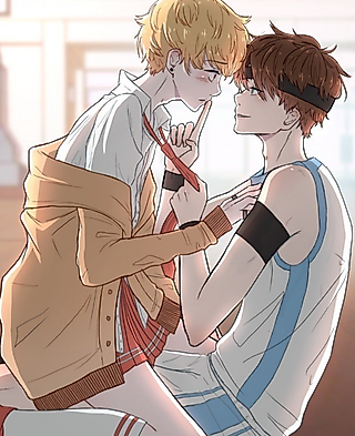 Cover image for the oel called Boy Girlfriend