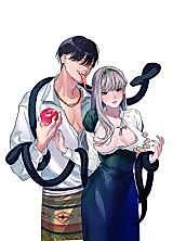 Cover image for the manga called A Nun Who Repents for Her Sins to The Serpent Demon