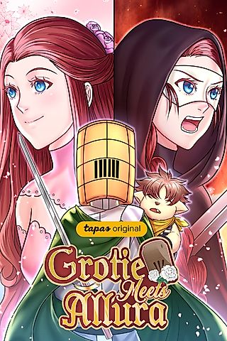 Cover image for the oel called Grotie Meets Allura