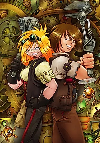 Cover image for the oel called Girl Genius