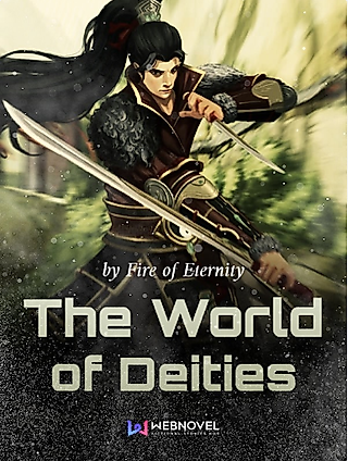 Cover image for the novel called The World of Deities