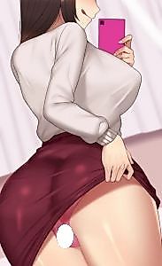 Cover image for the manhwa called There's Something Loose in Her Head