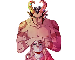 Cover image for the oel called Satan and Me