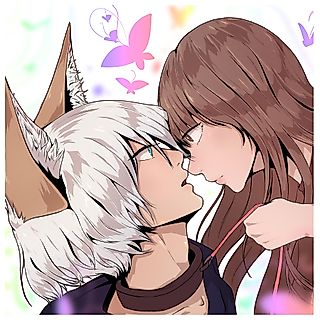 Cover image for the oel called Fluffy Boyfriend