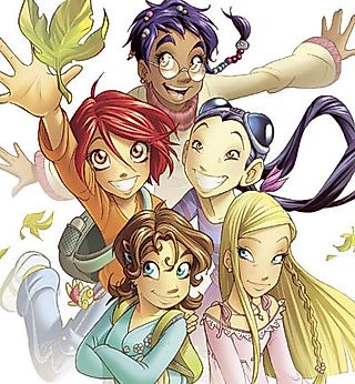 Cover image for the oel called W.I.T.C.H.