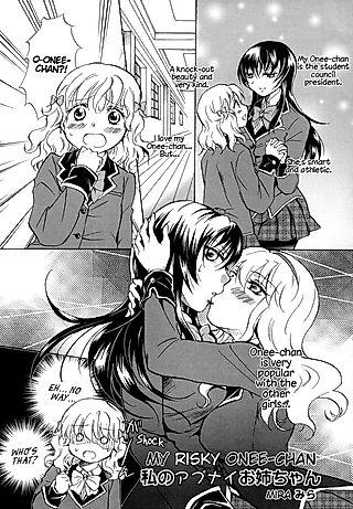 Cover image for the manga called My Risky Onee-chan