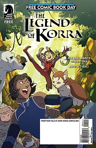 Cover image for the oel called The Legend of Korra