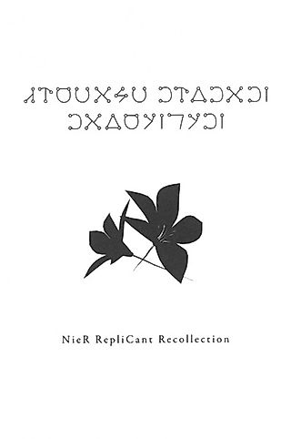 Cover image for the novel called NieR RepliCant Recollection
