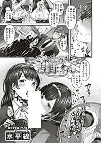 Cover image for the novel called Gohoushi Shitsuji Yoshino-kun