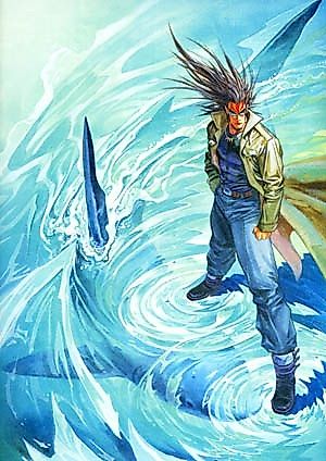 Cover image for the novel called Tiger Shark