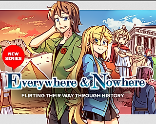 Cover image for the oel called Everywhere & Nowhere