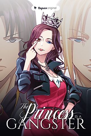 Cover image for the oel called The Princess is a Gangster