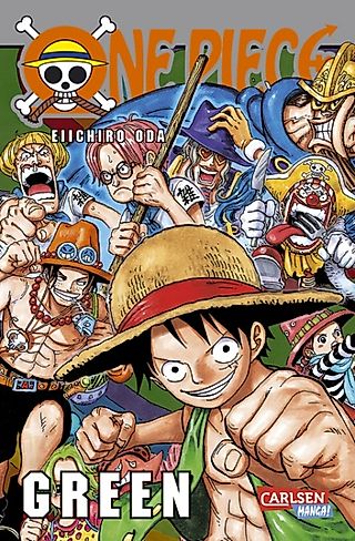 Cover image for the novel called One Piece Green - Secret Pieces