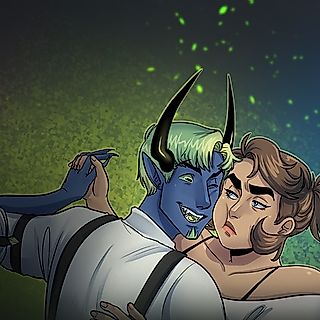 Cover image for the oel called Brimstone and Roses
