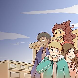 Cover image for the oel called The Four of Them