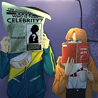 Cover image for the oel called I'm Dating A Celebrity