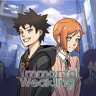Cover image for the oel called Immortal Weakling
