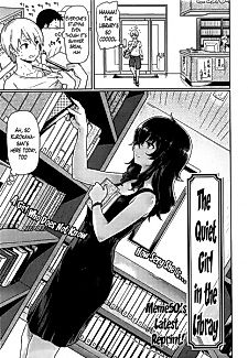 Cover image for the manga called Shizuka na Toshokan no Kanojo