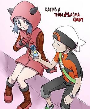 Cover image for the other called Pokemon dj - Dating a Team Magma Grunt