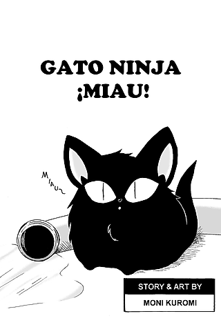 Cover image for the manga called Ninja Cat Meow!