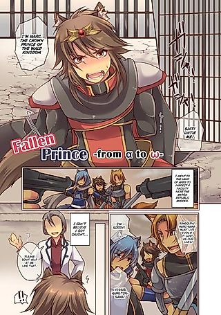 Cover image for the manga called Fallen Prince -from α to ω-