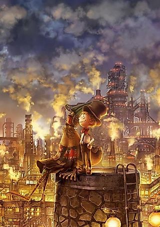 Cover image for the novel called Poupelle of Chimney Town