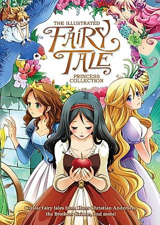 Cover image for the novel called The Illustrated Fairy Tale Princess Collection