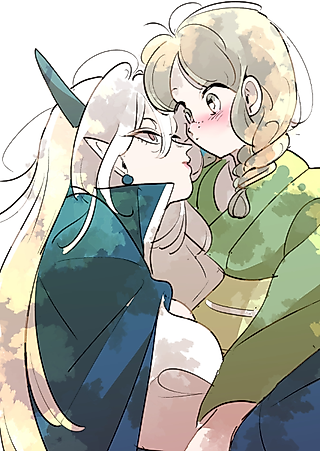 Cover image for the manga called Demoness and Runaway Girl