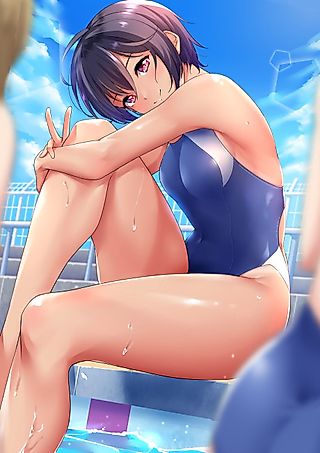 Cover image for the manga called Kyouei Mizugi Ecchi