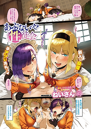 Cover image for the manga called Watch Out! Sexual Student Council