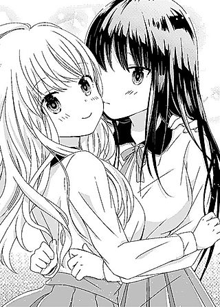Cover image for the manga called Hajimete no Yuri Manga