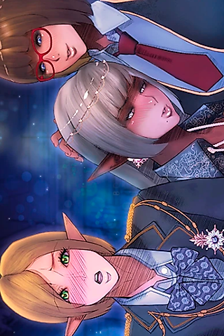 Cover image for the manhwa called The DARK ELF QUEEN and the SLAVE ORC