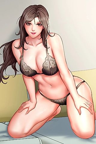 Cover image for the manhwa called Downstairs Lady
