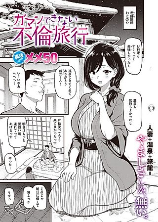 Cover image for the manga called Uncontainable Adultery Vacation