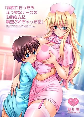Cover image for the manga called Byouin ni Ittara Ecchi na Nurse no Onee-san ni Kensa Sarechatta Hanashi