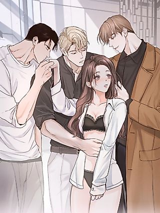 Cover image for the manhwa called The Men in My Bed